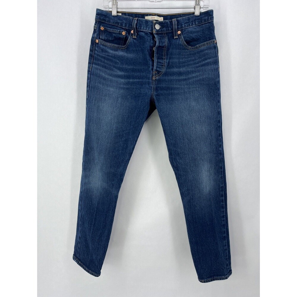 Levi's Premium Women’s Wedgie Straight High Rise Jeans Medium Wash Size 31